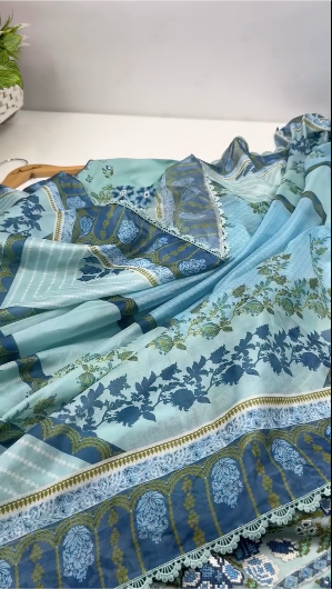 2pc/3pc Premium Lawn Dress ( Perfect This Summer )