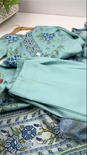 2pc/3pc Premium Lawn Dress ( Perfect This Summer )