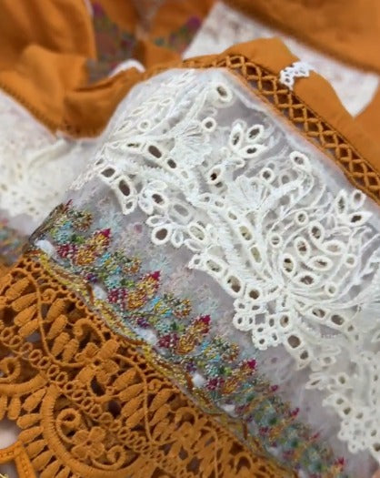 Premium Embroidered Lawn Stitched 2pc