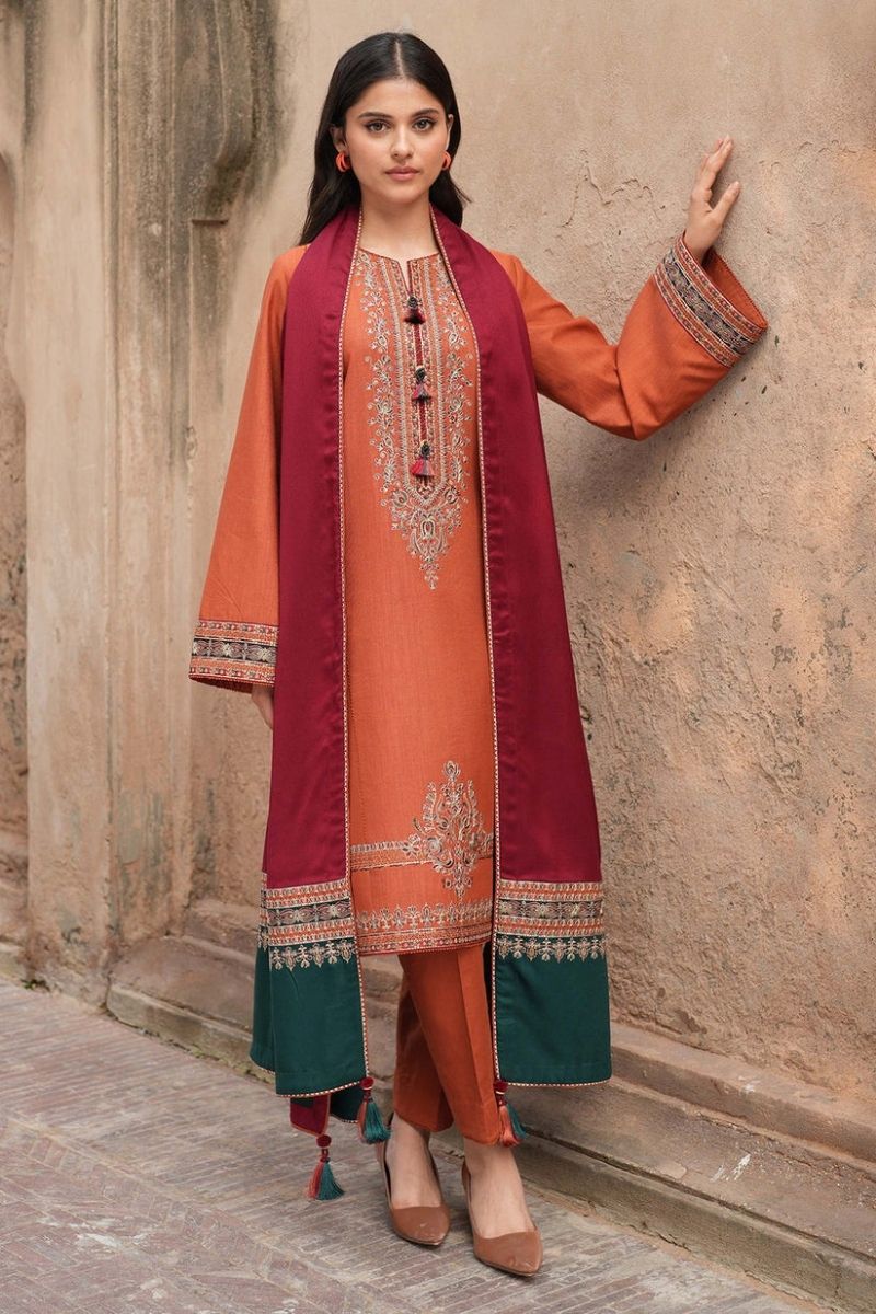 Coco By ZaraSHahjhan Embroidered 3pc UNSTITCHED