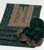 Women Embroidery Dress Unstitched